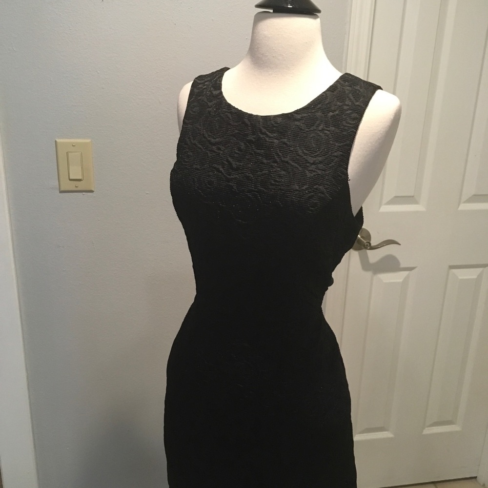 F21 dress with sparkles sewn in.
